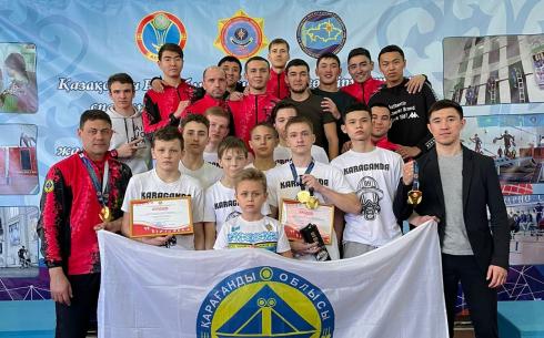 Карагандинцы стали победителями чемпионата РК по пожарно-спасательному спорту