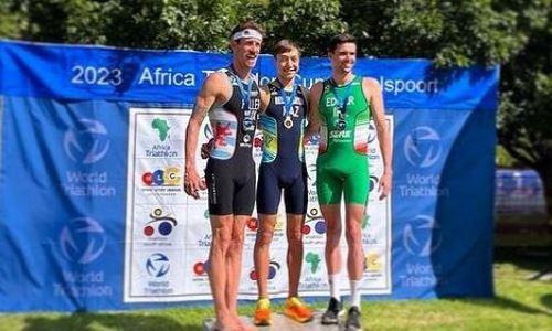 Казахстанец стал чемпионом Африки по триатлону