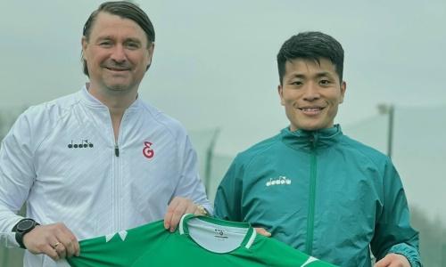Казахстанский клуб официально подписал японского футболиста