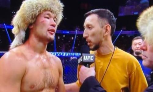 Шавкат Рахмонов «включил» настоящего казаха в США после победы на UFC 285. Видео
