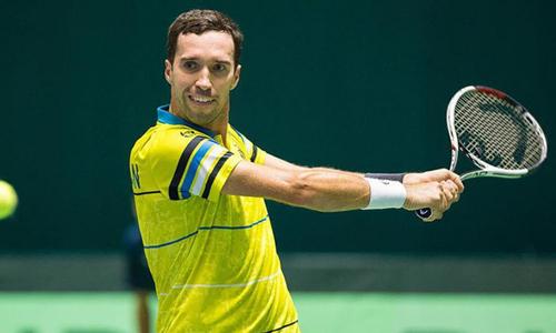 Теннисист из Казахстана неудачно стартовал на турнире в Швейцарии