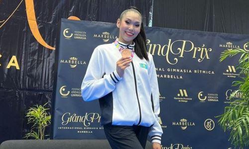 Казахстанская гимнастка стала медалисткой Гран-при в Испании