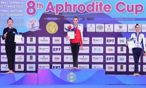 Казахстанские гимнастки завоевали шесть медалей на турнире «Кубок Афродиты» в Греции
