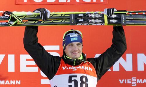 Казахстанский лыжник стал призером в первой гонке после четырехлетней дисквалификации за допинг