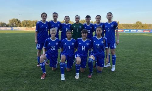 Объявлен состав женской сборной Казахстана до 17 лет на матчи отбора к Евро-2023