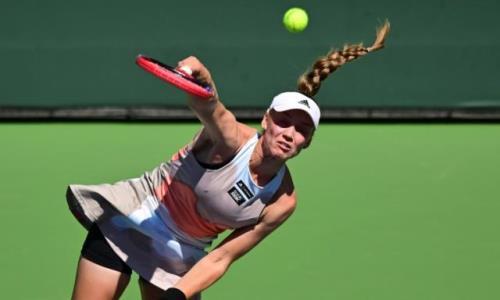 Названо место Елены Рыбакиной в рейтинге WTA в случае победы на историческом для себя турнире