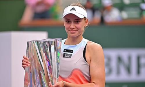 Елена Рыбакина прокомментировала историческую победу на крупном турнире в США
