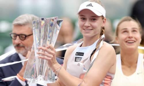 Елена Рыбакина добилась редкого достижения в мировом теннисе