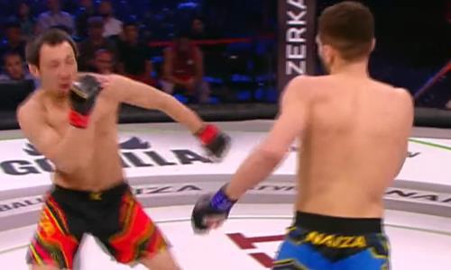 Казахстанский боец проиграл непобежденному сопернику на турнире MMA. Видео