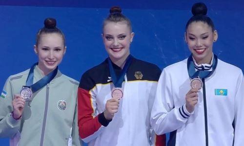 Казахстанская гимнастка завоевала «бронзу» на Кубке мира в Афинах