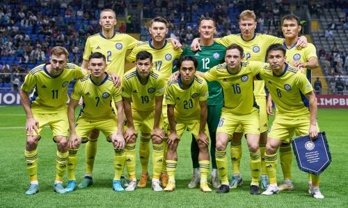 Сборная Казахстана получила преимущество на старте отбора Евро-2024