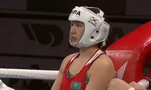 Казахстан в бою с нокдауном понес третью потерю на женском ЧМ-2023 по боксу