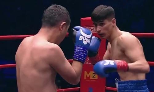 Непобежденный казахстанский боксер выиграл четвертый бой в профи