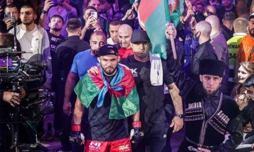 Азербайджанский боец сделал заявление после победы на турнире MMA в Алматы
