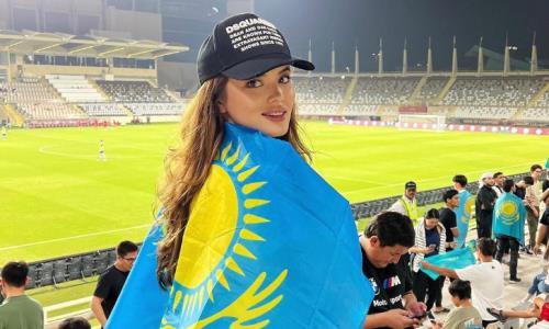 Беременная жена Исламхана посетила Мекку во время выступления мужа за сборную Казахстана