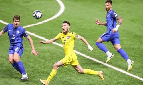 Украинское СМИ нашло объяснение домашнему поражению сборной Казахстана от Словении