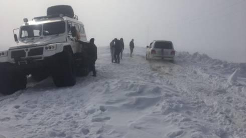 10 человек спасли из снежного плена в Карагандинской области