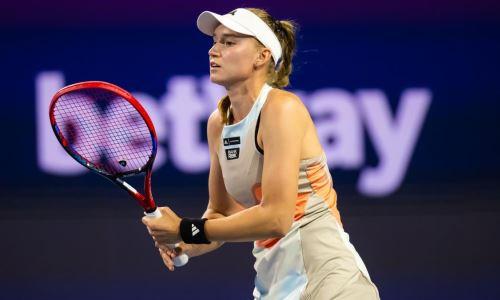 Елена Рыбакина вызвала шок у WTA после рекордной победы