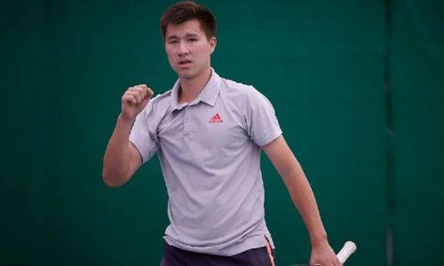 Казахстанский теннисист вышел в финал квалификации турнира во Франции