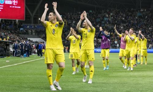 Лучшего игрока сборной Казахстана в матче с Данией выбрало российское СМИ