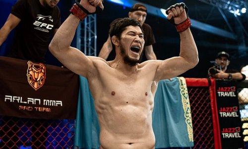 Казахстанский чемпион лиги Хабиба проведет бой за титул в другом промоушне