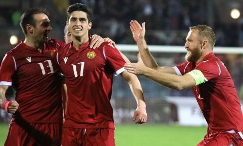 Игроки «Астаны» помогли сборной Армении добыть ничью в отборе на Евро-2024