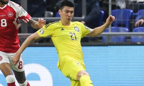 Капитан «Астаны» сыграл юбилейный матч за сборную Казахстана
