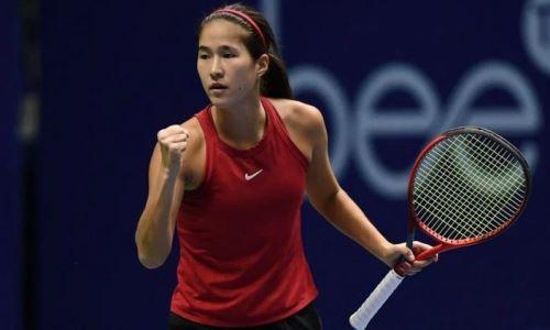 Казахстанская теннисистка стала абсолютной чемпионкой теннисного турнира в Турции