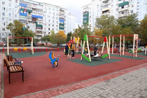 В каких дворах Темиртау в этом году установят новые детские площадки