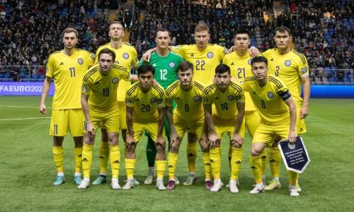 Сборная Казахстана поднялась в рейтинге ФИФА после сенсации на старте отбора Евро-2024