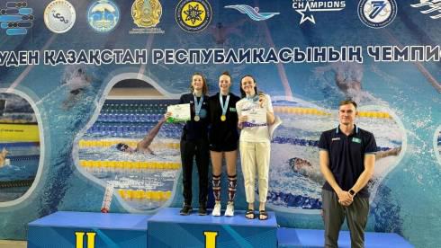 Карагандинская пловчиха установила новый рекорд Казахстана