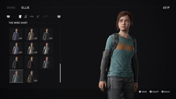 Новый патч ремейка The Last of Us: Part I на PlayStation 5 добавил новые футболки для Элли