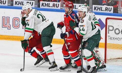 Хоккеист сборной Казахстана забросил шайбу в победном матче финала плей-офф КХЛ. Видео