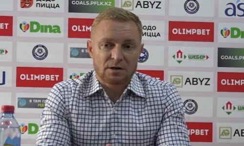 Карпович объяснил проблемы «Актобе» в матче с «Атырау»