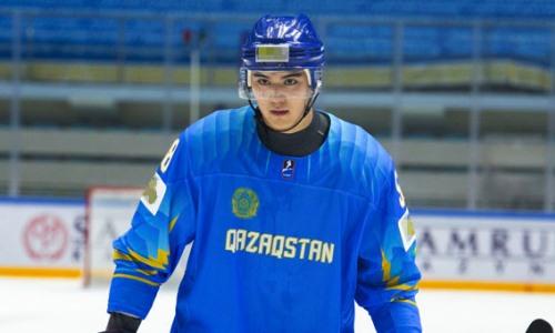 Двухметровый защитник вызван в сборную Казахстана перед ЧМ-2023 по хоккею