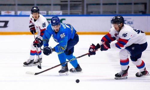 «Это всегда было моей мечтой». Хоккеист «Барыса» выразил эмоции после гола за сборную Казахстана