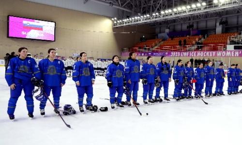 Женская сборная Казахстана проиграла все матчи на чемпионате мира и вылетела во второй дивизион