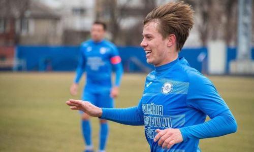 19-летний казахстанский футболист отыграл полный матч в Европе с сенсационным исходом