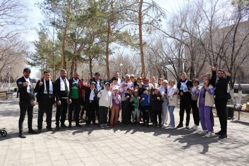 Молодежь Ассамблеи народа Казахстана Карагандинской области провели экологическую акцию