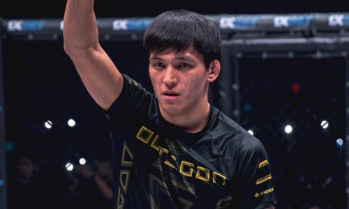 Непобежденный казахстанский боец подписал контракт на дебютный бой в UFC