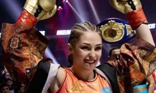 Самая сексуальная боксерша Казахстана завоевала титул WBC