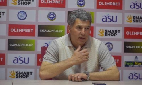 Виктор Кумыков вынес печальный вердикт матчам с «Астаной»
