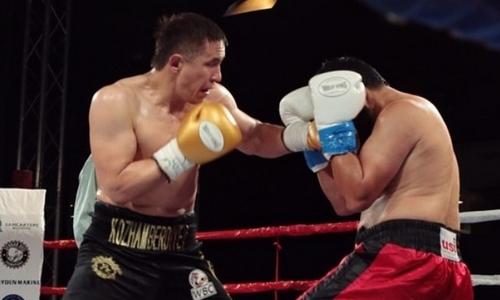 Казахстанский тяжеловес отреагировал на победу в бою за титул WBC