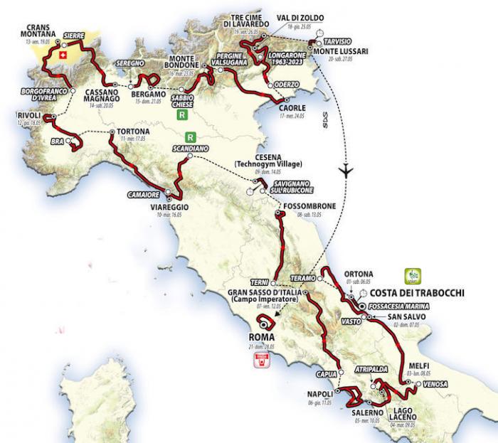 «Охота за этапами». Все, что нужно знать о «Джиро д’Италия-2023»