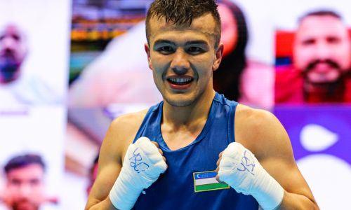 Узбекистанский боксер дал обещание после первой победы на ЧМ-2023 в Ташкенте