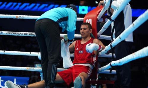 «Есть все шансы». Казахстанского боксера настроили на реванш после тяжелого нокаута от узбекистанца