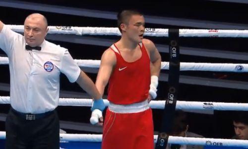 Засудили? Видео спорного поражения казахстанского боксера на чемпионате мира в Ташкенте
