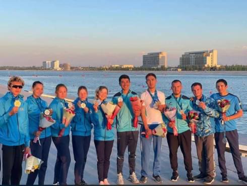 Девять медалей завоевали гребцы из Темиртау на чемпионате Азии