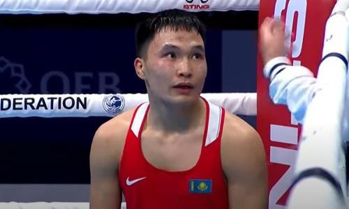 Все справедливо? Видео полного боя казахстанского боксера на ЧМ-2023 с сенсацией