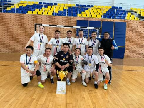Команда ДУИС по Карагандинской области и по области Ұлытау победила в чемпионате по мини-футболу